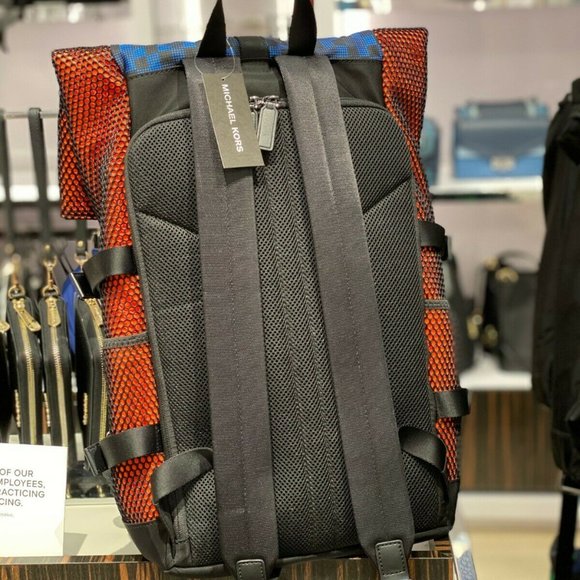 NWT MICHEAL KORS KENT ROLLTOP BACKPACK main image 4